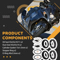 Front Fork Dust Oil Seals for Suzuki GSXR1000 GSX1300R Hayabusa