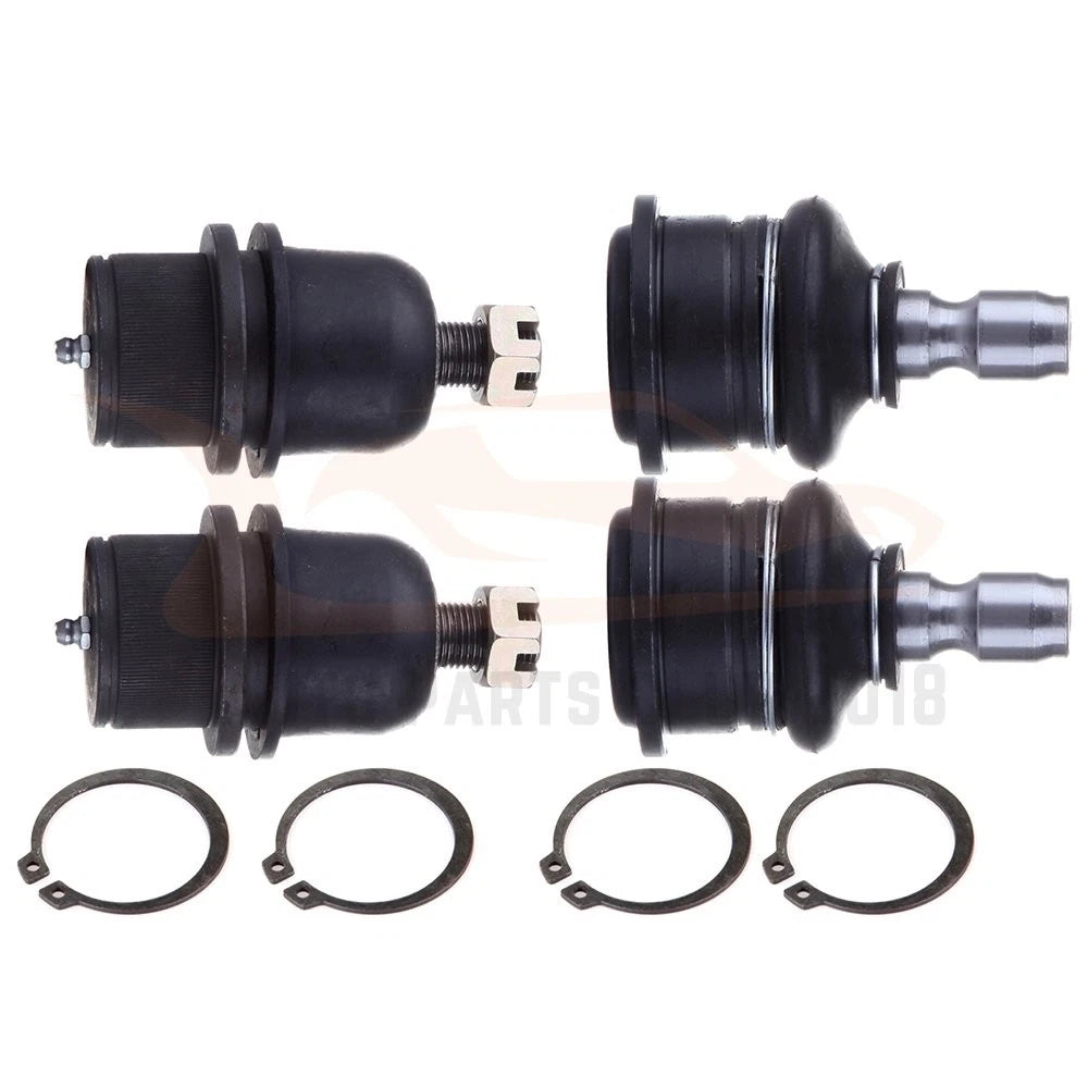 Set of 4 Upper Lower Front Ball Joints for Chevrolet Trailblazer (2002–2003)