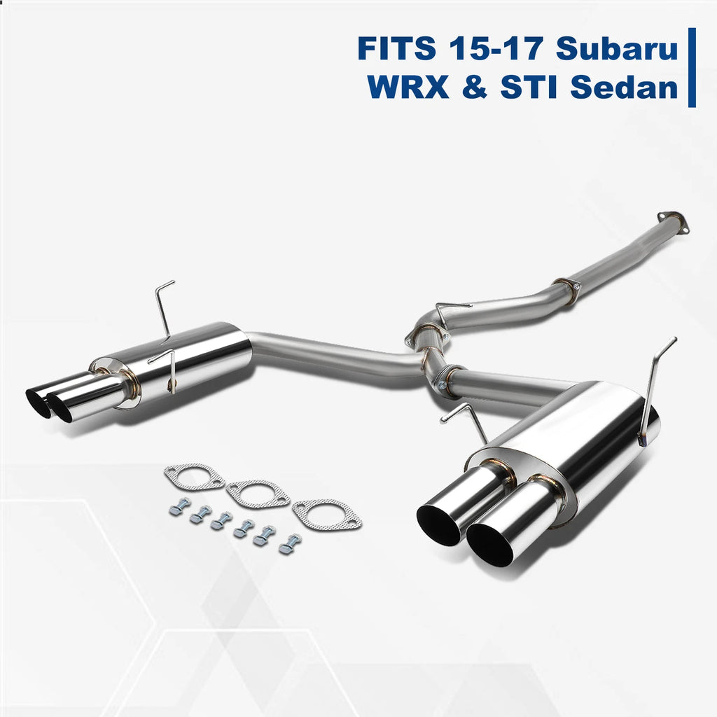 Catback Exhaust Kit for Subaru Impreza WRX/STI GK/GT (2015–2020)