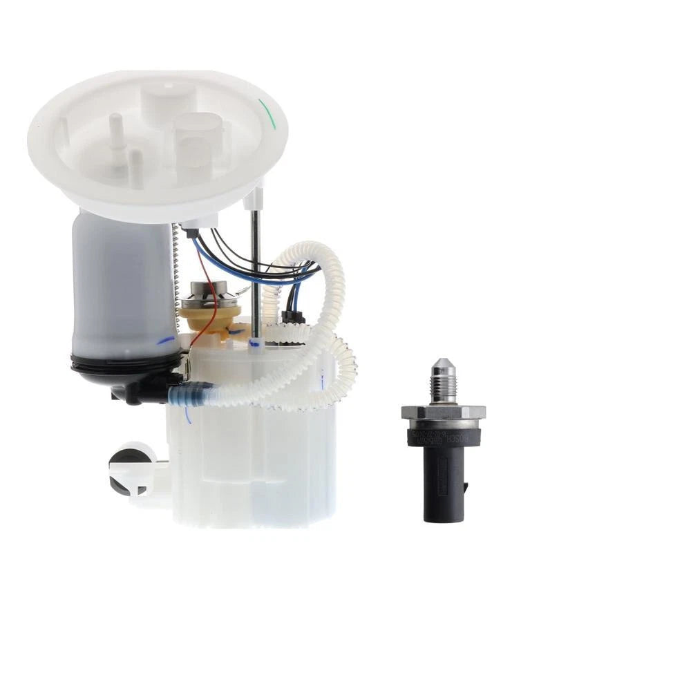 Set of 2 Fuel Pump Module Assembly and High Pressure Sensor for BMW F22 F23 (2014–2020)