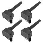 Set of 4 Ignition Coils for Volkswagen Audi A5 Q7 S3 Arteon Beetle (2014–2020)
