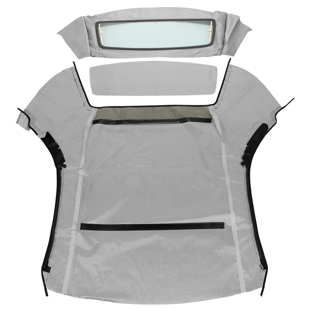 Soft Top for Ford Mustang Convertible (1994–2004) w/Heated Glass Window Black