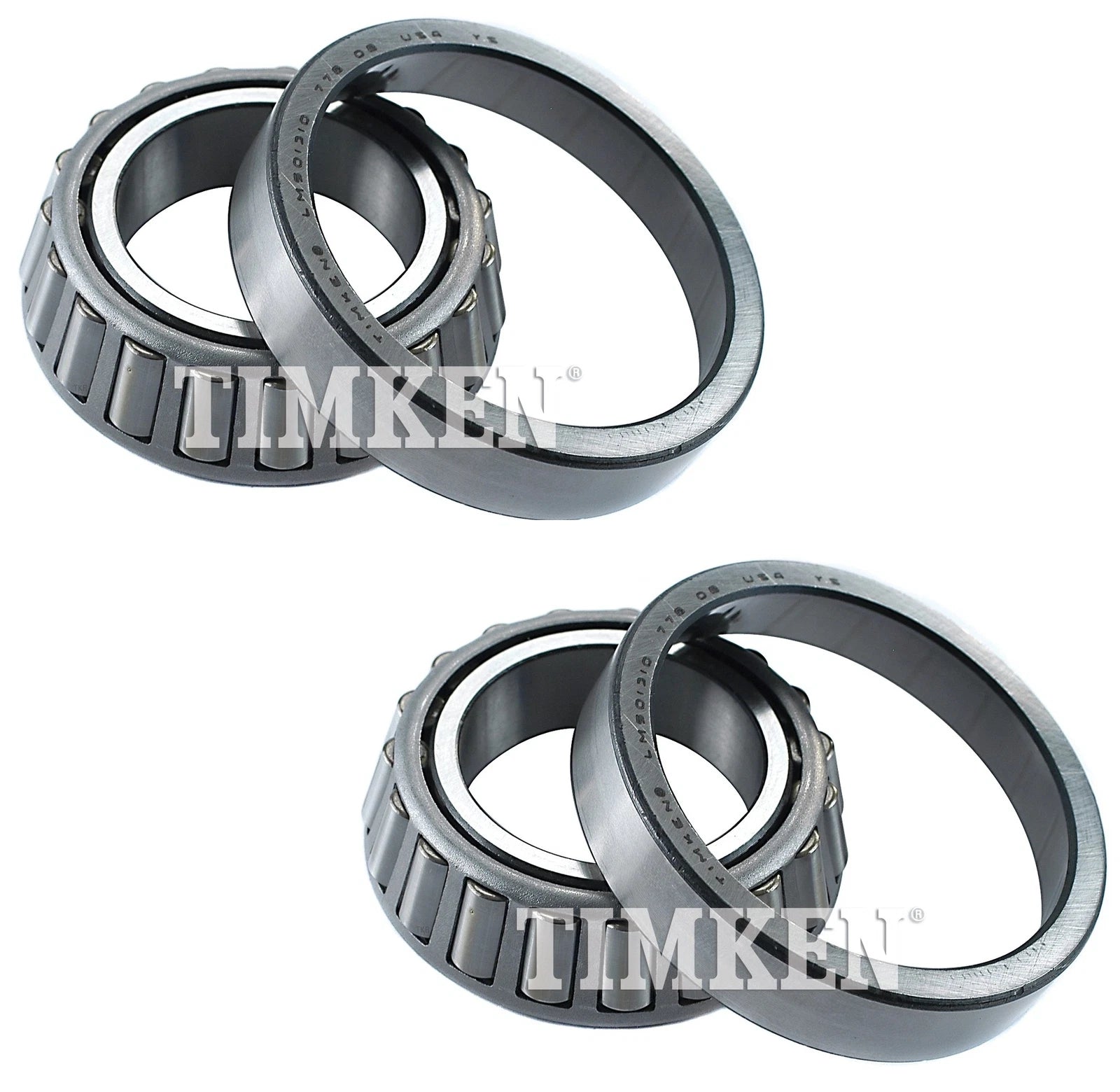 Set of 2 Front Outer Timken Wheel Bearings for Ford Courier (1979–1982)
