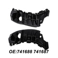 2x Front Bumper Bracket Mount for Citroen/Peugeot 107 (2005–2014)