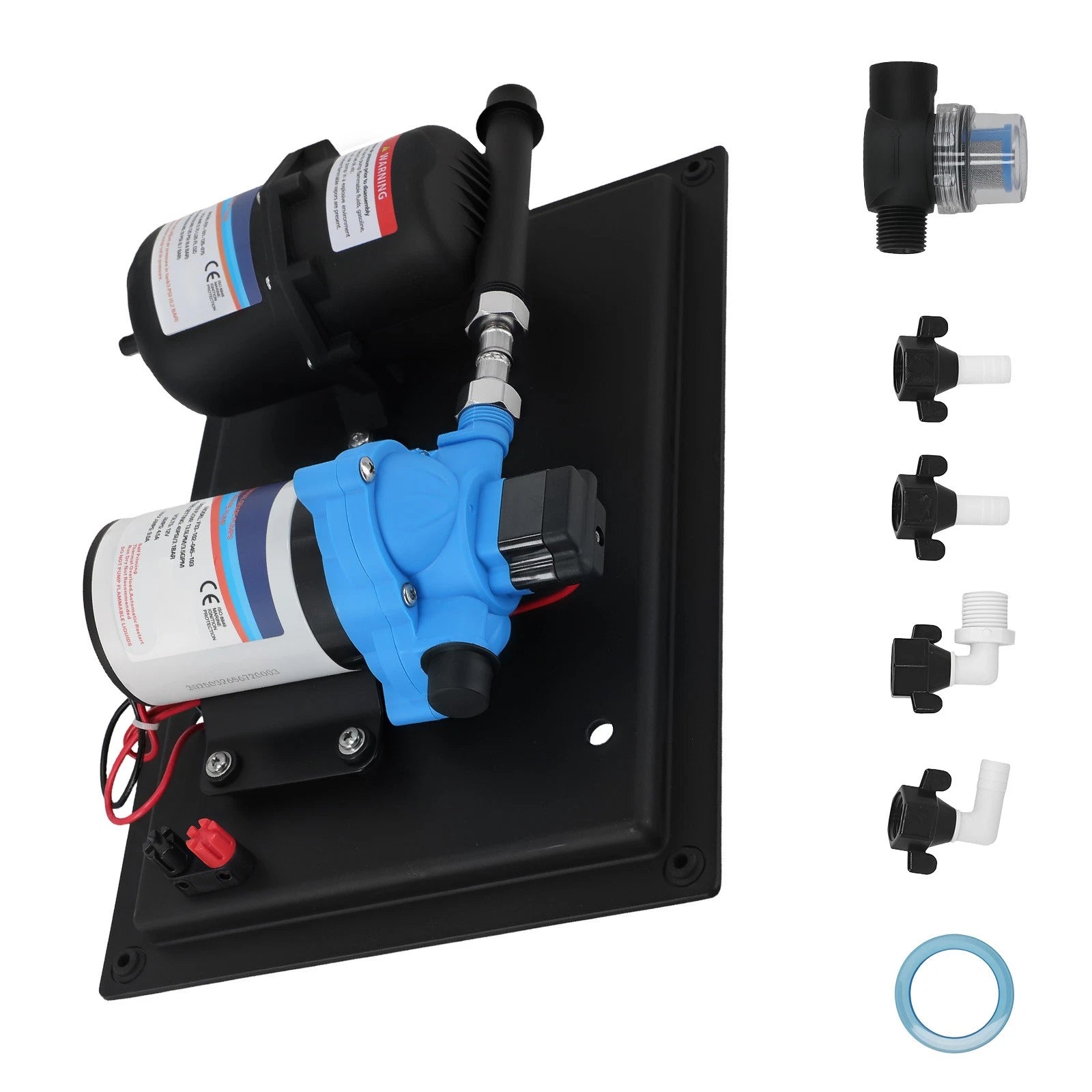12V Water Pump for Travel Trailer (3.5GPM, 45PSI)