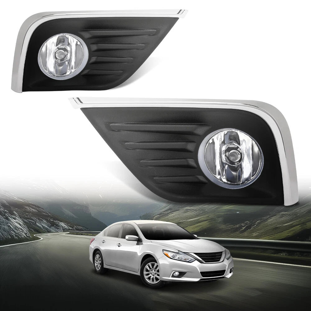 Fog Lights for Nissan Altima (2016–2018) with Wiring Left + Right
