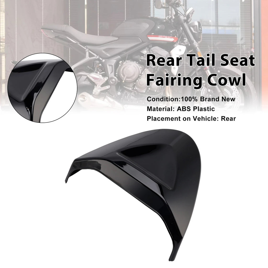 Rear Tail Seat Fairing Cowl Cover for Trident 660 (2022–2025) Black