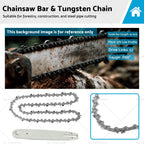 14'' 3/8LP .050 52DL Bar & Tungsten Chain Combo for Stihl