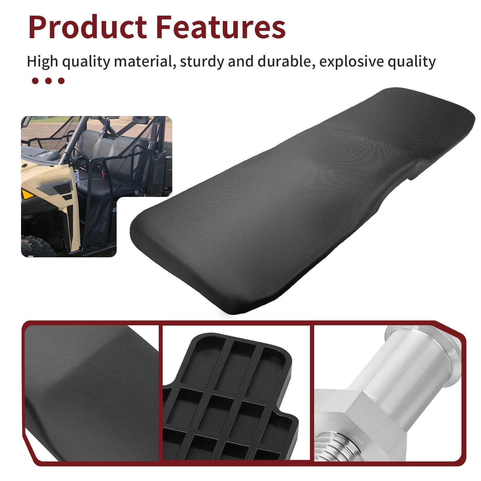 Bottom Seat Assembly for Polaris Ranger 500 570 700 800 900 (2005–2021) #2684884-070
