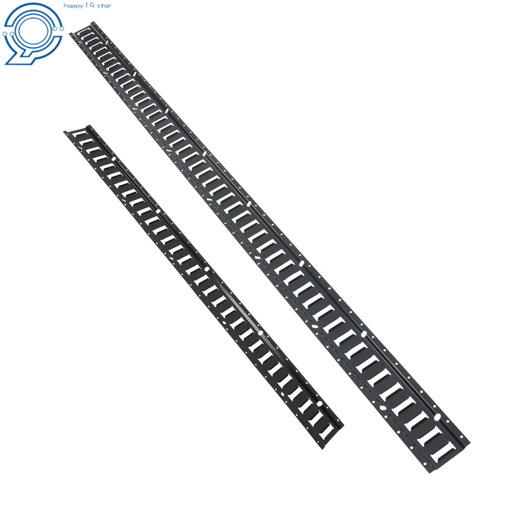 Set of 4 Black E Rails for Pickup Truck (2010-2023)