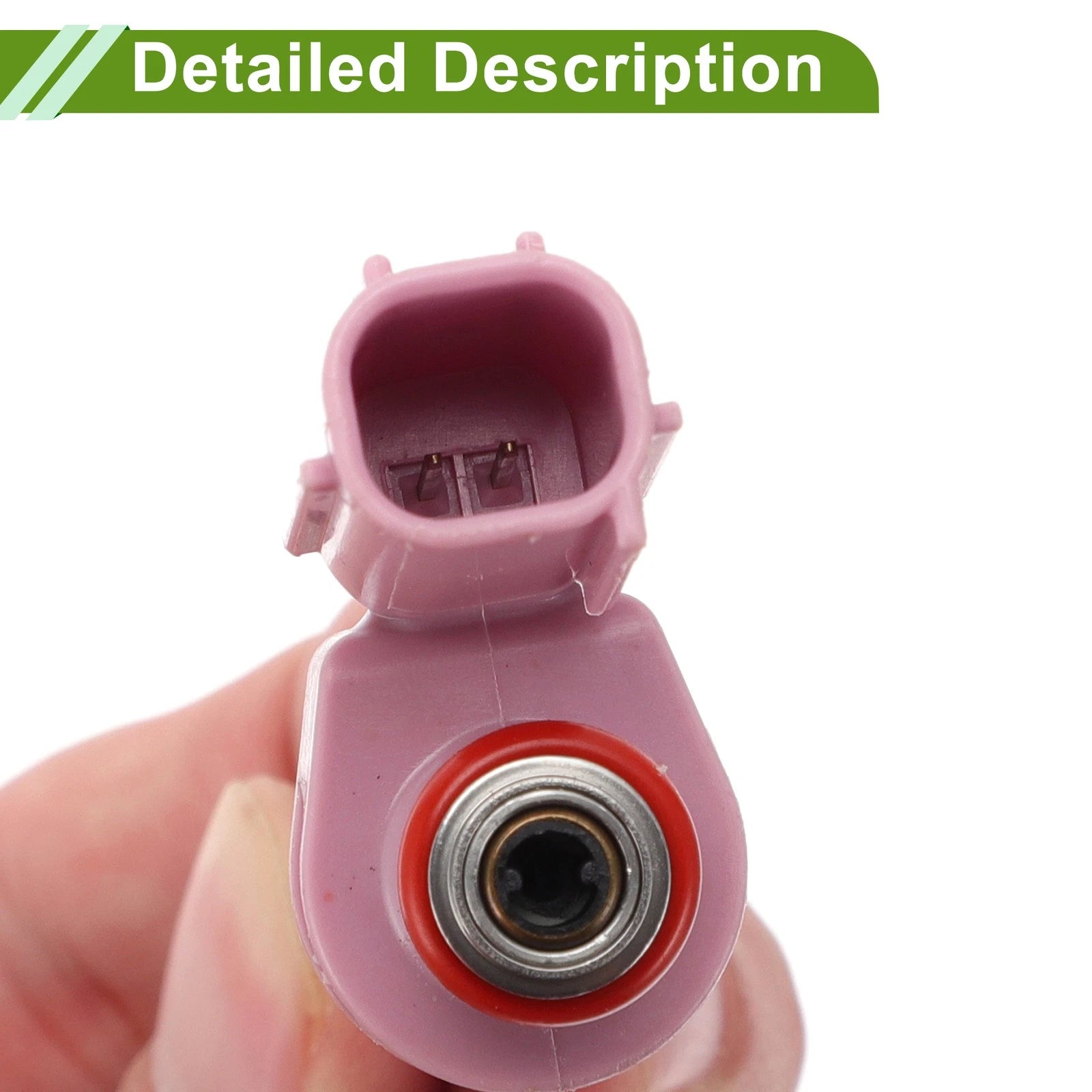 Fuel Injector No. 23209-31070 for Lexus GS350 (2007–2011) 1 Pcs Pink Gray