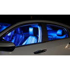 Ultra Blue 31mm Festoon 12-SMD Interior Map Dome LED Bulbs for DE3175 DE3022 (2010-2013)
