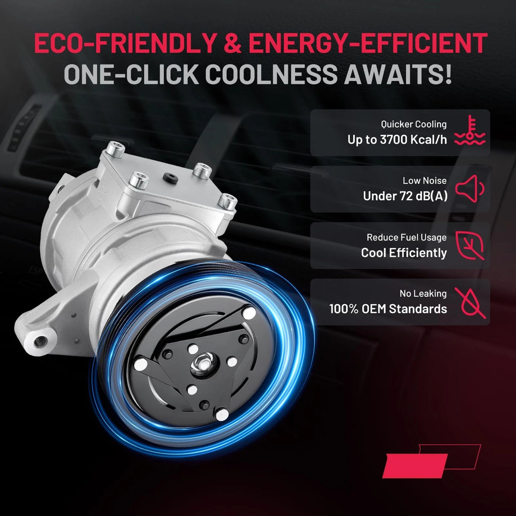 A/C Compressor for Jeep Grand Cherokee Wrangler (1999–2006)