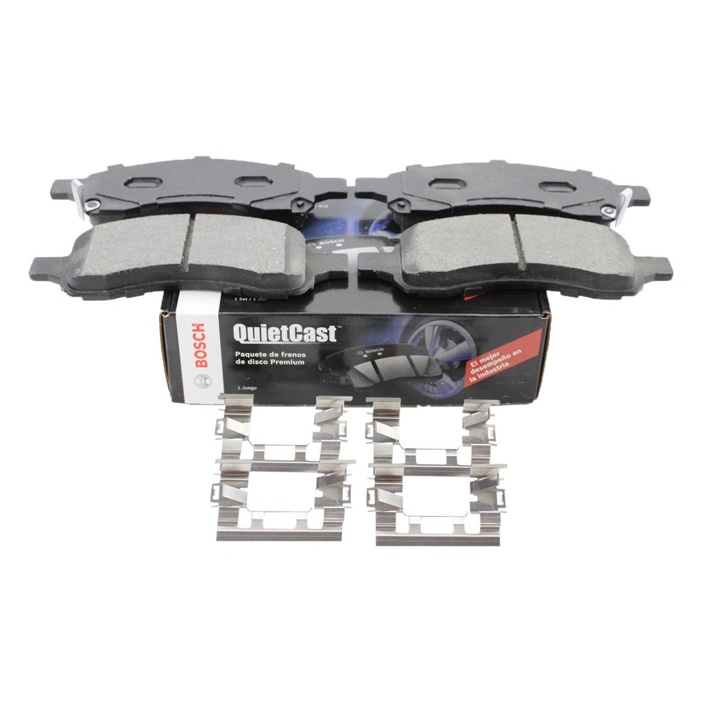 Set of 4 Bosch QuietCast Front Ceramic Brake Pads for Buick Chevrolet GMC Isuzu Saab