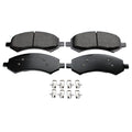 Set of 4 Akebono ProACT Front Ceramic Brake Pads for Chrysler Dodge Mitsubishi Ram