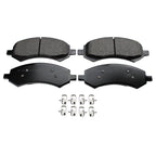 Set of 4 Akebono ProACT Front Ceramic Brake Pads for Chrysler Dodge Mitsubishi Ram
