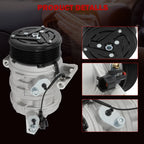 AC Compressor & Clutch for Nissan Versa Note 2014-2018