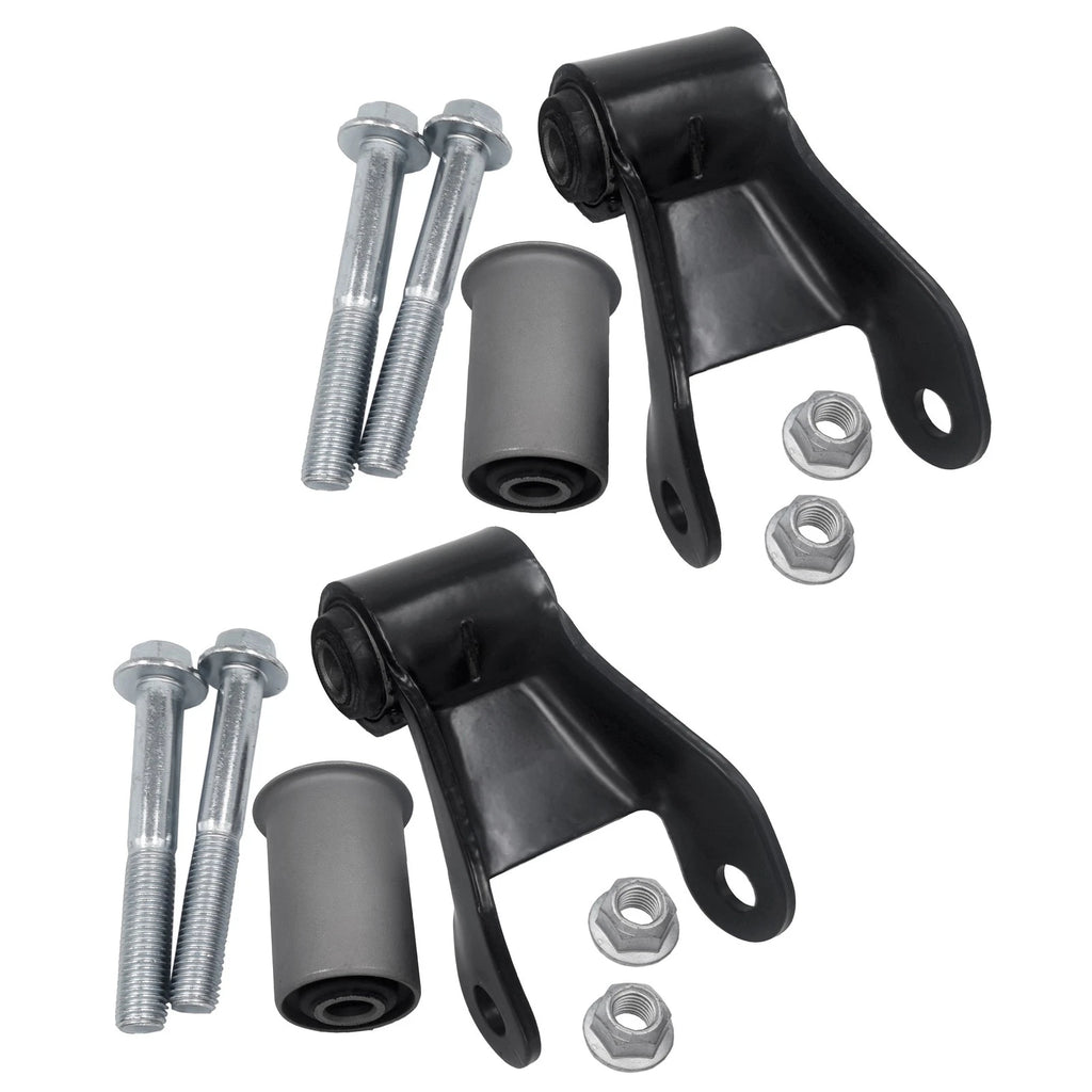 2X Rear Leaf Spring Shackle Kit for Chevy C1500 G20 G10 G30 C2500 (1988–2017) 722006