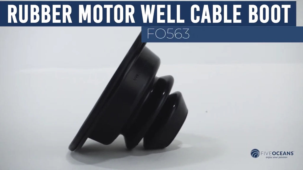 Motor Well Boot for Five Oceans (Fits holes up to 5-1/2" diameter)