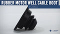 Motor Well Boot for Five Oceans (Fits holes up to 5-1/2" diameter)