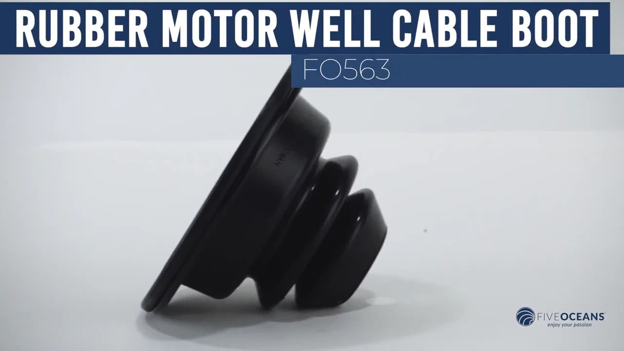 Motor Well Boot for Five Oceans (Fits holes up to 5-1/2" diameter)