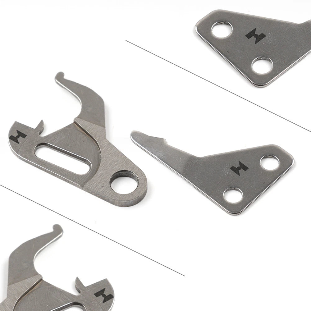Set of 2 Moving & Fixed Knives for Barudan Embroidery Machines (KN270952, KN270961)