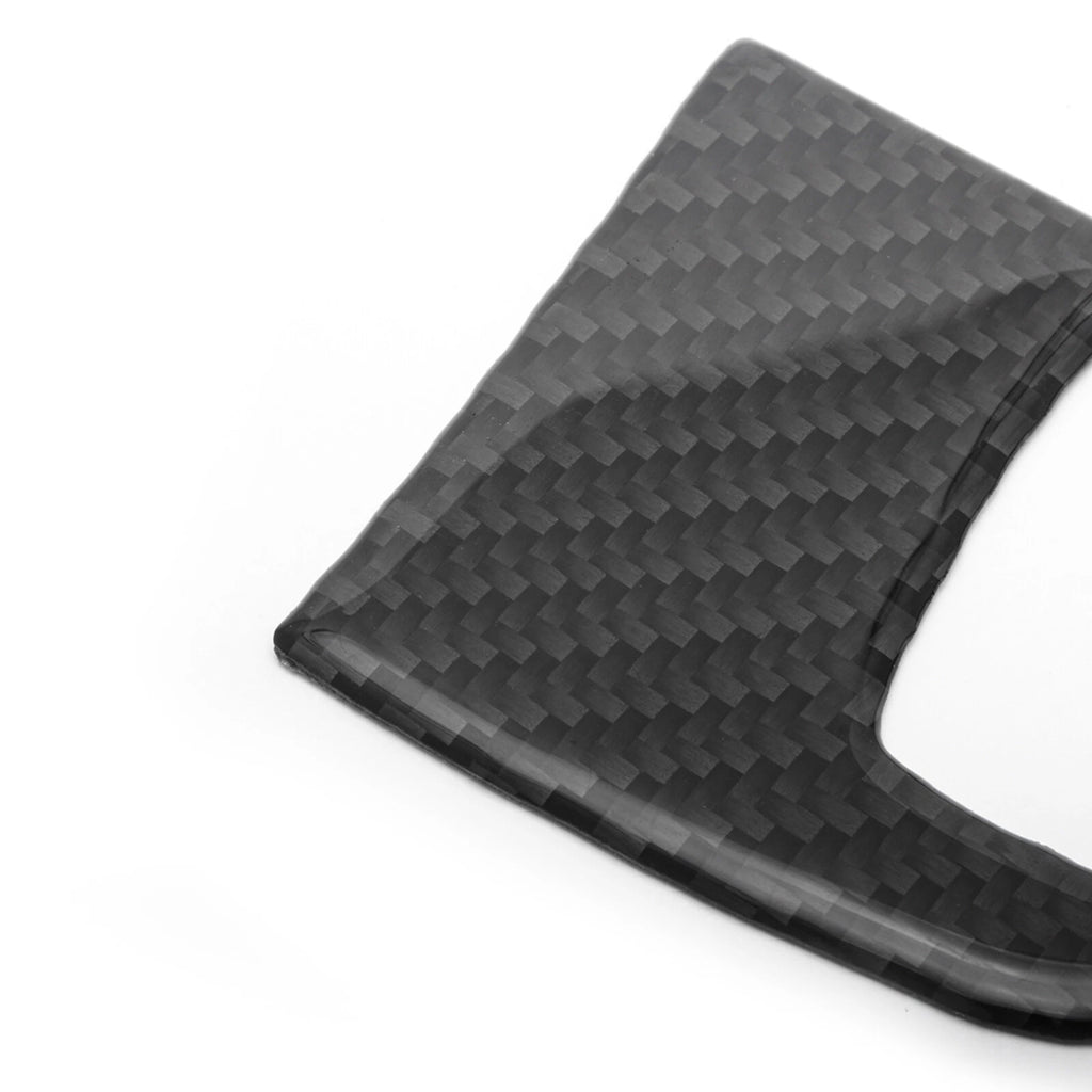 Carbon Fiber Engine Start Key Frame Cover for Audi A4 A5 S5 (2008-2015)