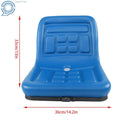 Seat Blue Vinyl for Ford New Holland Tractor (CS668-8V)