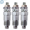 Set of 3 Fuel Injectors for Kubota D750 D850 D950 D1302 D1402 V1702 V1902