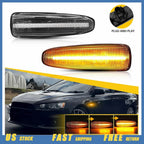Front Amber LED Side Fender Light for Mitsubishi Outlander Lancer Mirage (2013–2023)