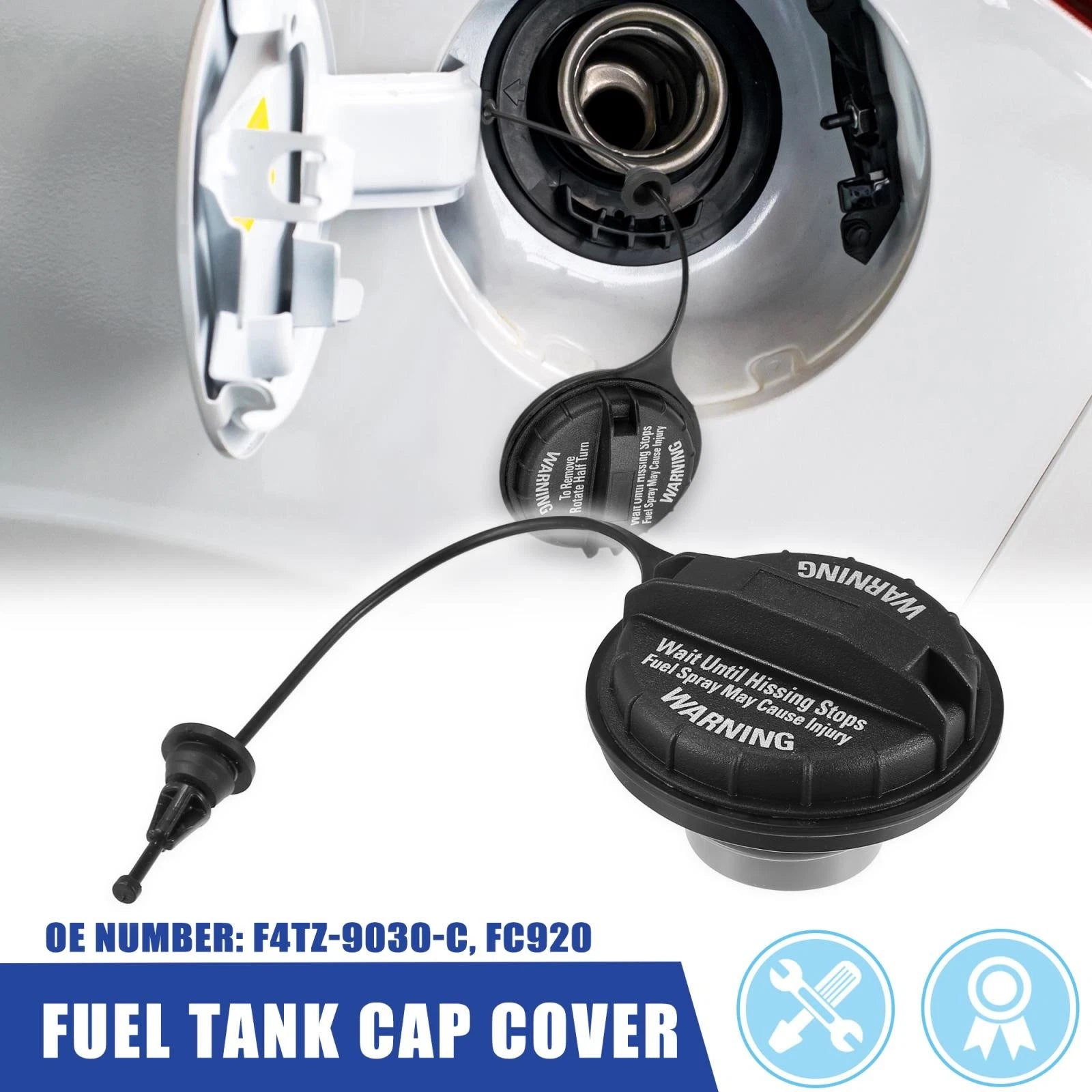 Fuel Gas Cap F4TZ-9030-C for Ford E150 (1997–2003)