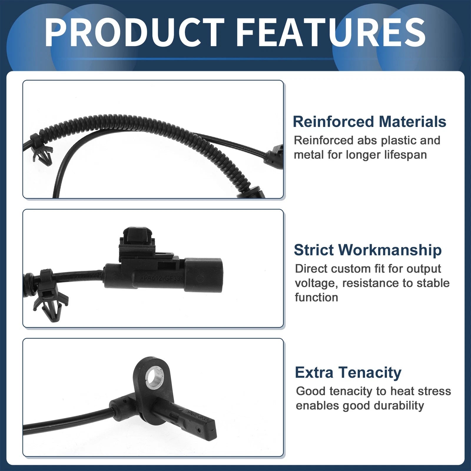 ABS Wheel Speed Sensor No. 22831244 for Chevrolet Malibu (2013–2015)