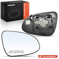Passenger Power Mirror Glass with Heated for Toyota Camry (2012-2014)
