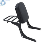 Passenger Backrest Sissy Bar with Luggage Rack for Honda Rebel 250 (1985–2016)