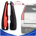 Smoked Tinted LED Tail Lights for Cadillac Escalade (2007–2014)