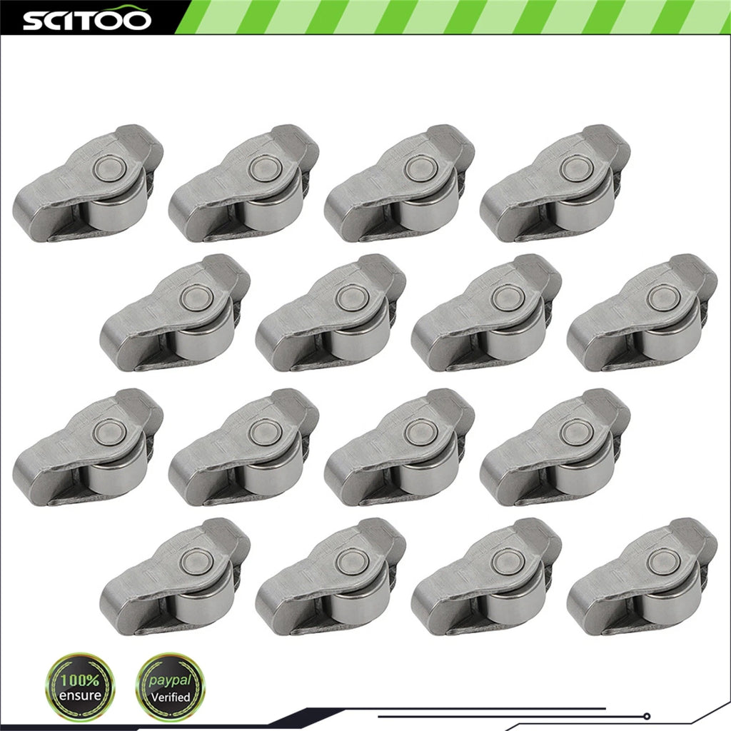 Set of 16 Dual Overhead Cam Rocker Arms for Ecotec 2.0L 2.2L 2.4L (2000–2015)