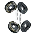 2 Pair Electric Trailer Brake Assembly for Axles 5000-7000 (12" X 2")