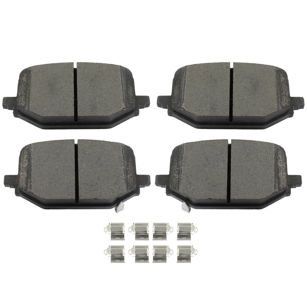 4x Rear Brake Ceramic Pads for Lincoln Aviator (2020–2023) D2231