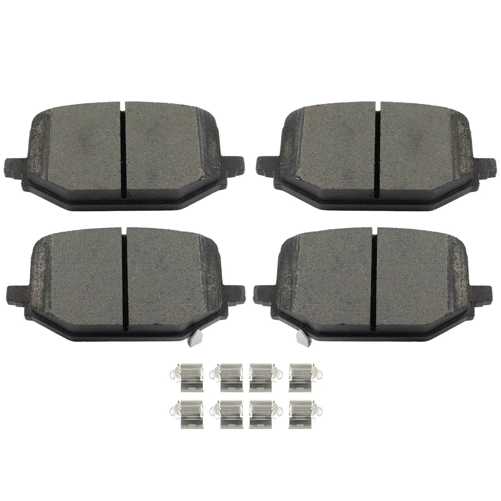 4x Rear Brake Ceramic Pads for Lincoln Aviator (2020–2023) D2231