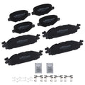 Front & Rear Brake Pads Kit for Ford Explorer, Flex, Taurus, Lincoln MKS, MKT (D1508)