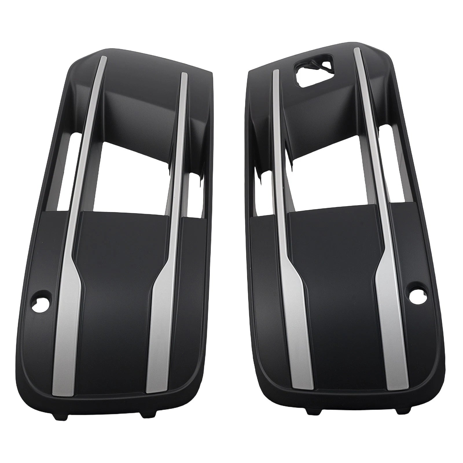 Set of 2 Front Bumper Fog Lamp Grille Covers for Audi Q7 (2016–2019)