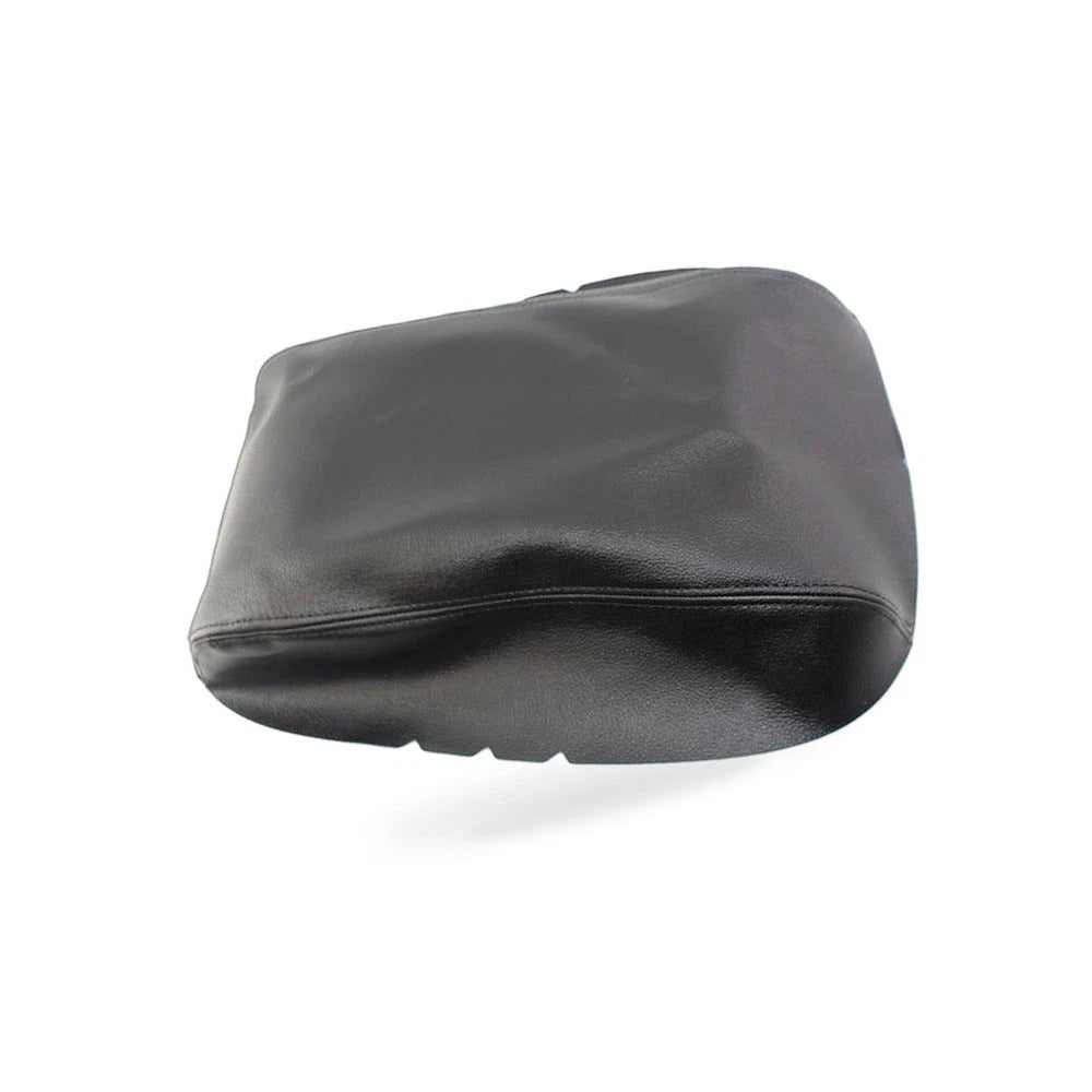 Leather Armrest Box Cover for Toyota Highlander (2008–2013) Black