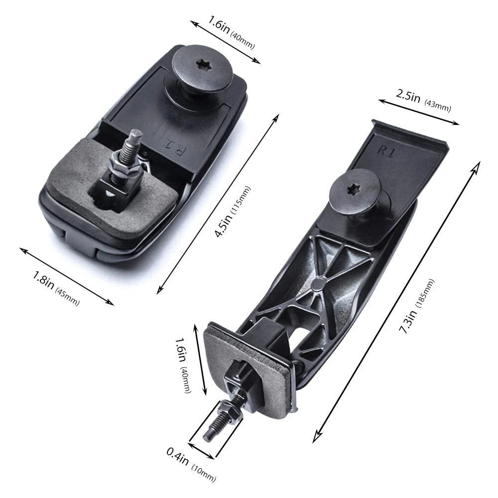 Set of 2 Rear Window Hinges for Nissan Pathfinder (2005–2012)
