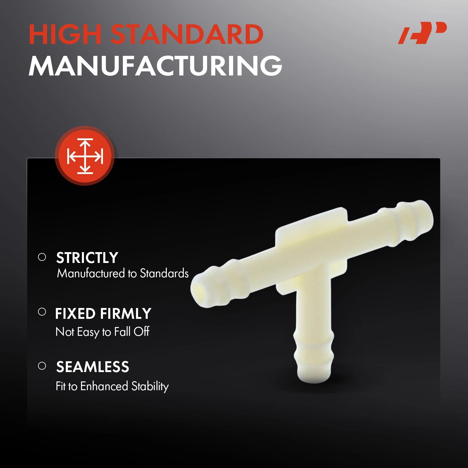 30Pcs Nylon 3-Way Hose Tee Connector for Chrysler Ford AMC