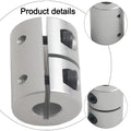 Set of 4 Aluminum Couplings 25mm for Project Connections