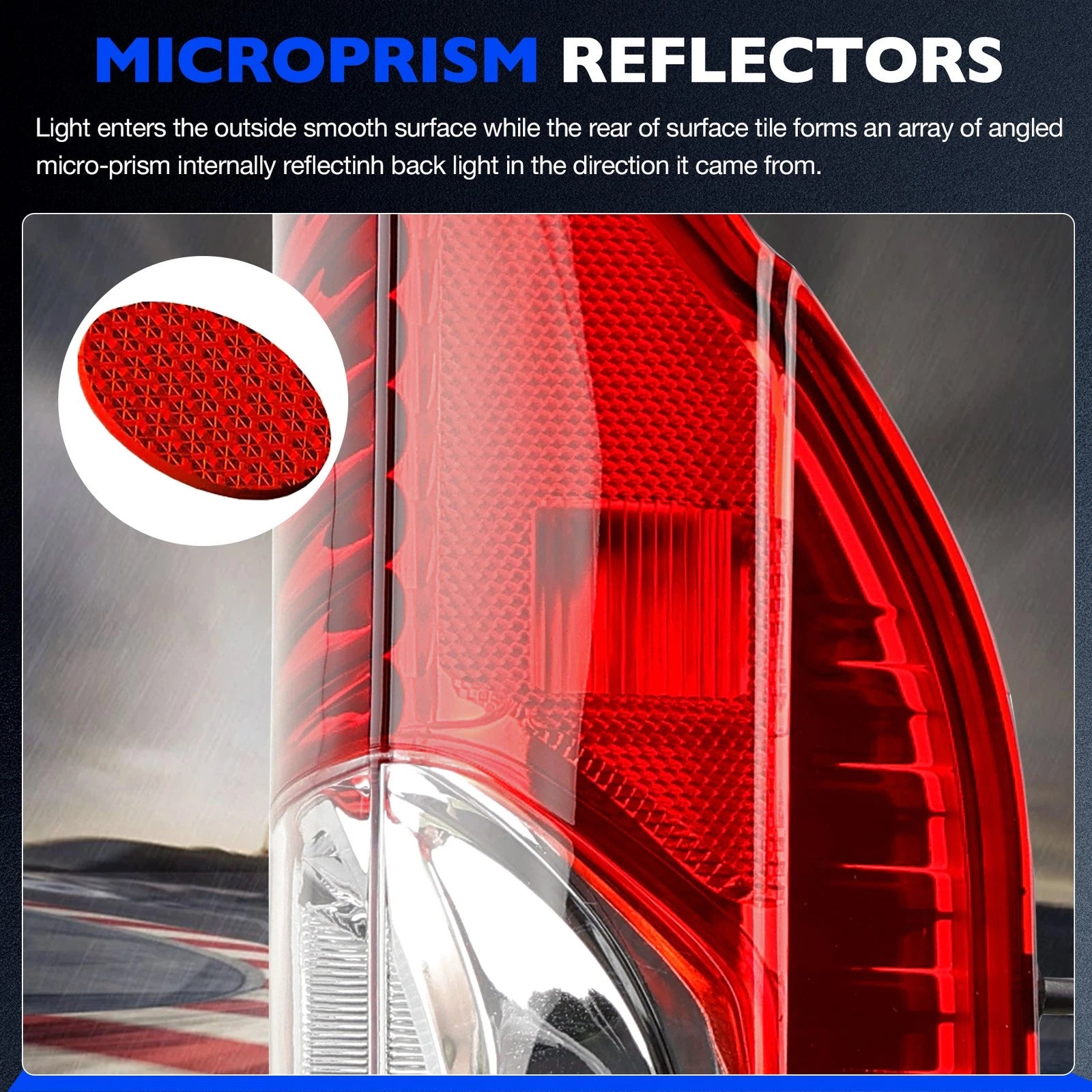 Rear Tail Light for Ram Promaster 1500 2500 (2010-2024)