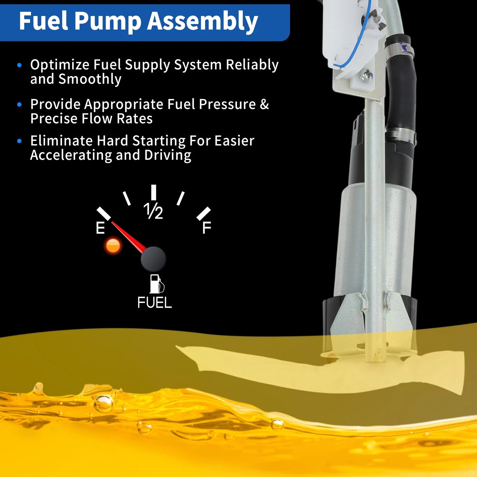 In Tank Fuel Pump Assembly Sending Unit for Chevrolet Corvette (1989–1996)