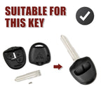 Key Fob Shell Case for Mitsubishi Outlander L200 (2003–2023)