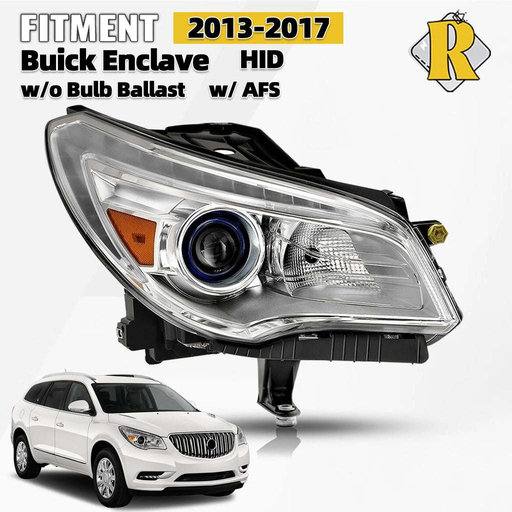 HID Xenon Headlight for Buick Enclave (2013–2017) AFS Passenger Side