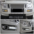 LED Daytime Running Lights DRL for Mitsubishi Pajero Montero V93 V97 (2015–2019)
